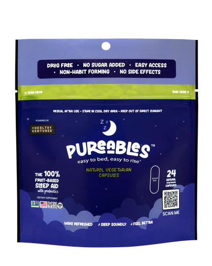 Pureables™ All-Natural Sleep Veggie Capsules