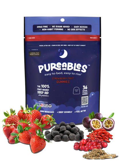 Pureables™ All-Natural Sleep Strawberry Gummies