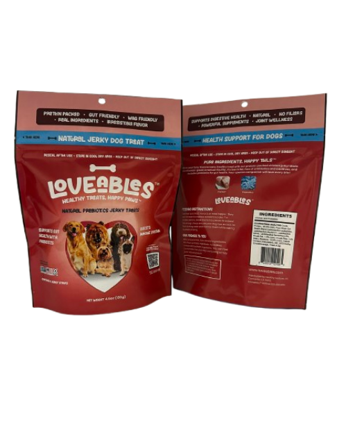 Loveables  NATURAL PROBIOTICS JERKY TREATS