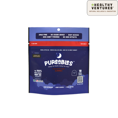Pureables™ All-Natural Sleep Strawberry Gummies