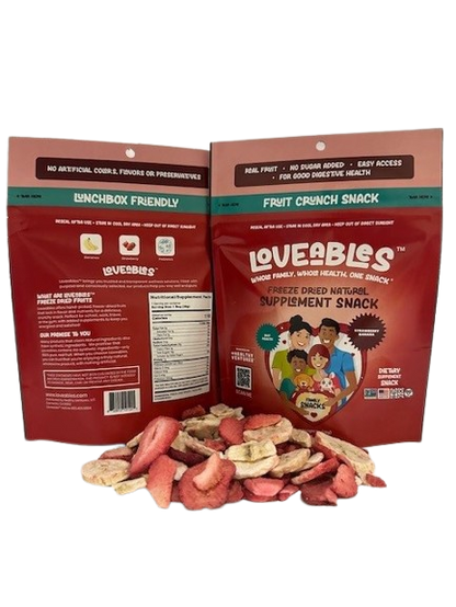 Loveables™    FREEZE DRIED NATURAL SUPPLEMENT SNACK
